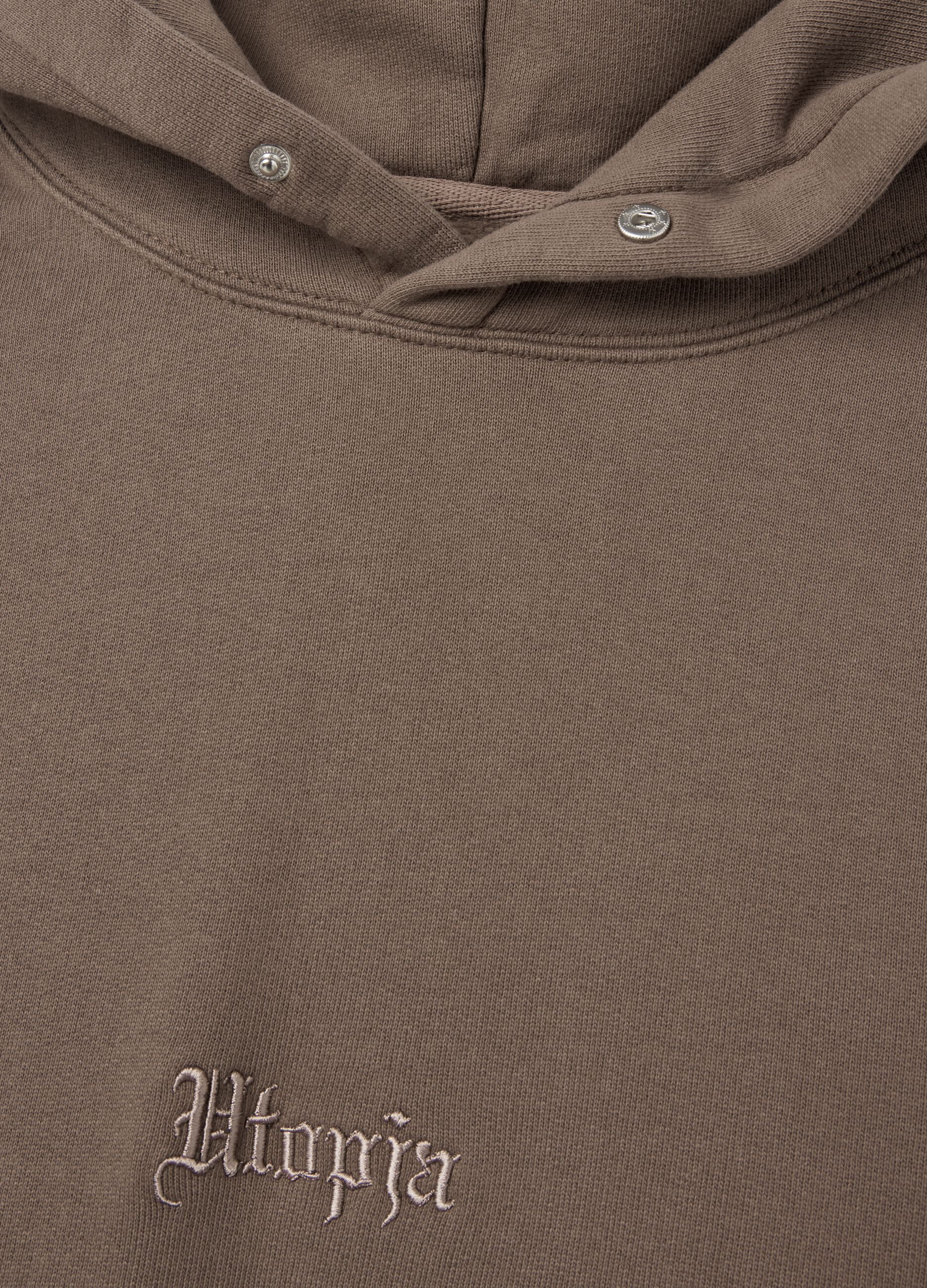 Perfect Hoodie Cappuccino Brown