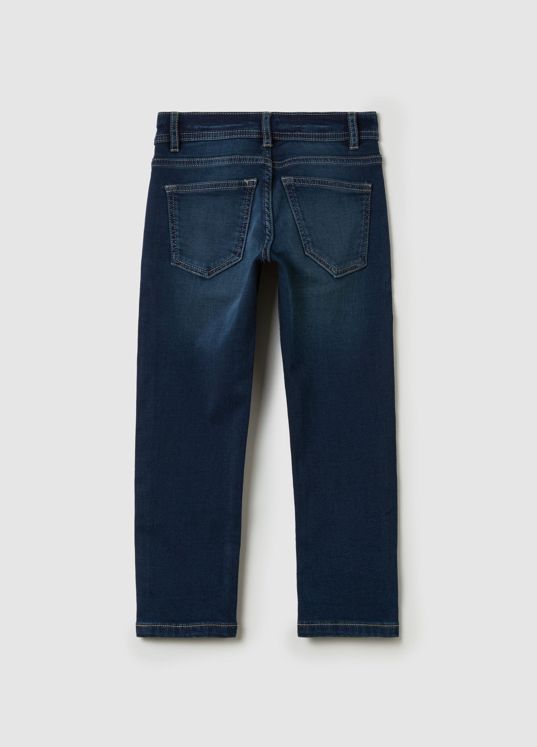 Jeans straight fit cinque tasche
