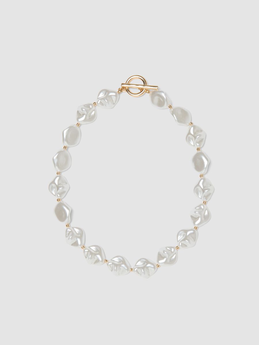 Bracelet with Synthetic Pearls_0