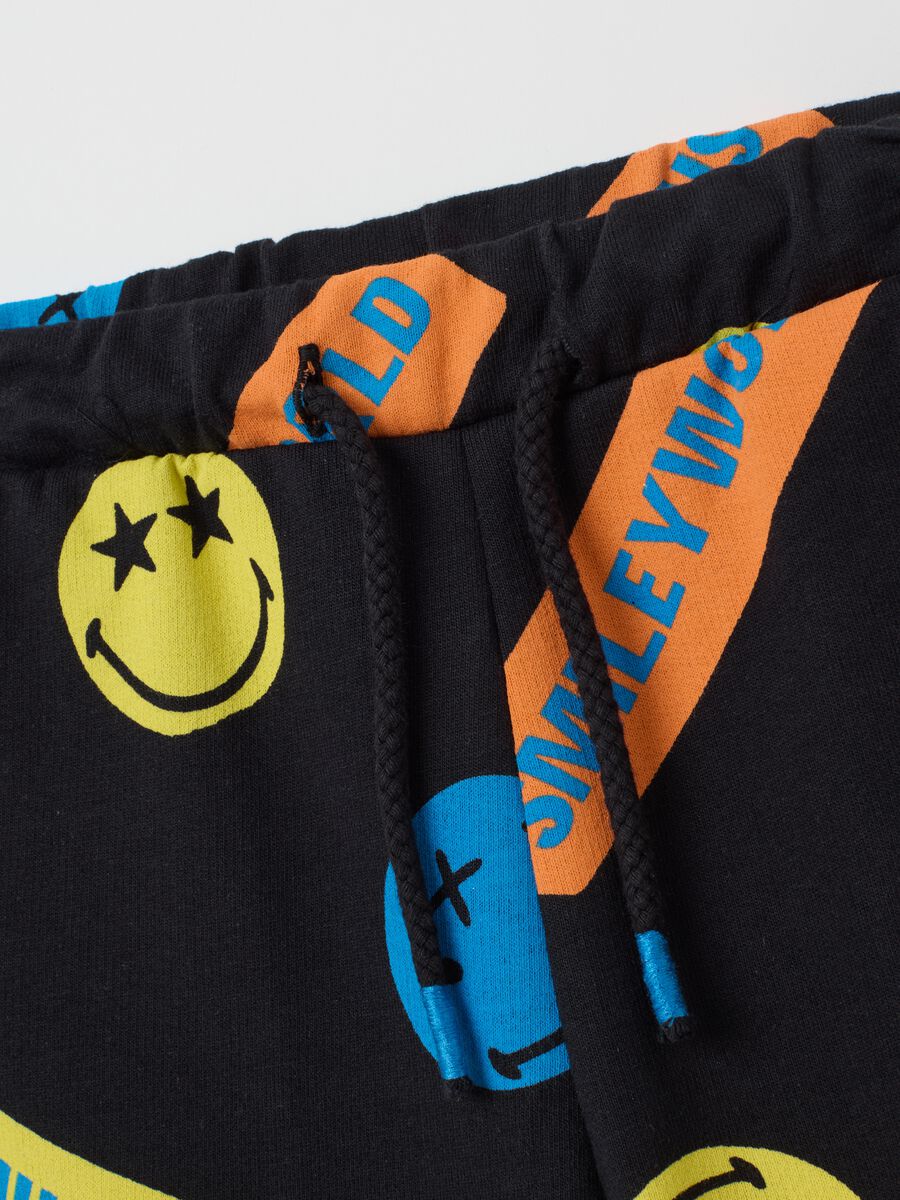 Kids' shorts in pure multicolour cotton regular fit_2