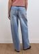 Light Blue Balloon-Fit Jeans in Pure Cotton_2