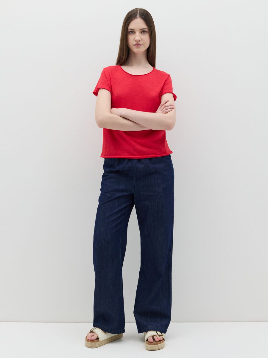 Slub jersey T-shirt_1
