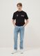 Black Pure Cotton Short Sleeve Regular Fit T-Shirt Inter Miami CF_1