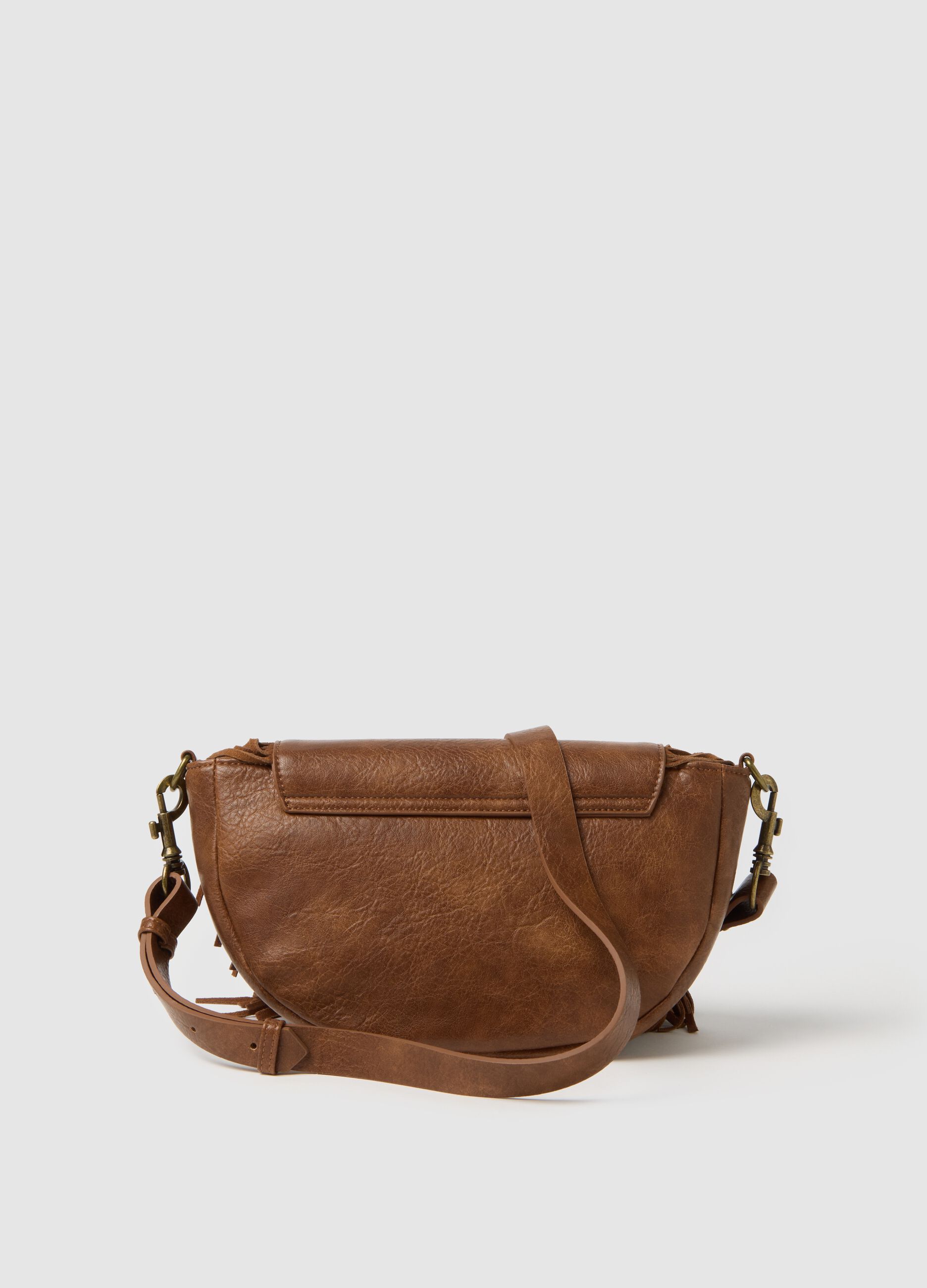 Brown Bag with Fringes