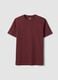 Red pure organic cotton jersey T-shirt, regular fit_4