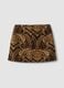 Short brown paisley skirt_6