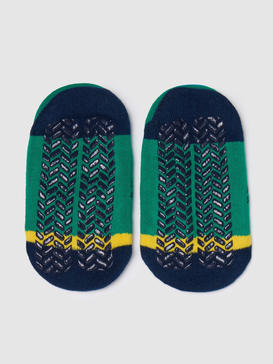 Slipper socks with work machinery design_1