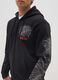 Black cotton-blend hoodie_3