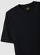 Black pure cotton relaxed fit T-shirt_5