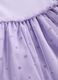 Purple dress in mixed materials with tulle_3