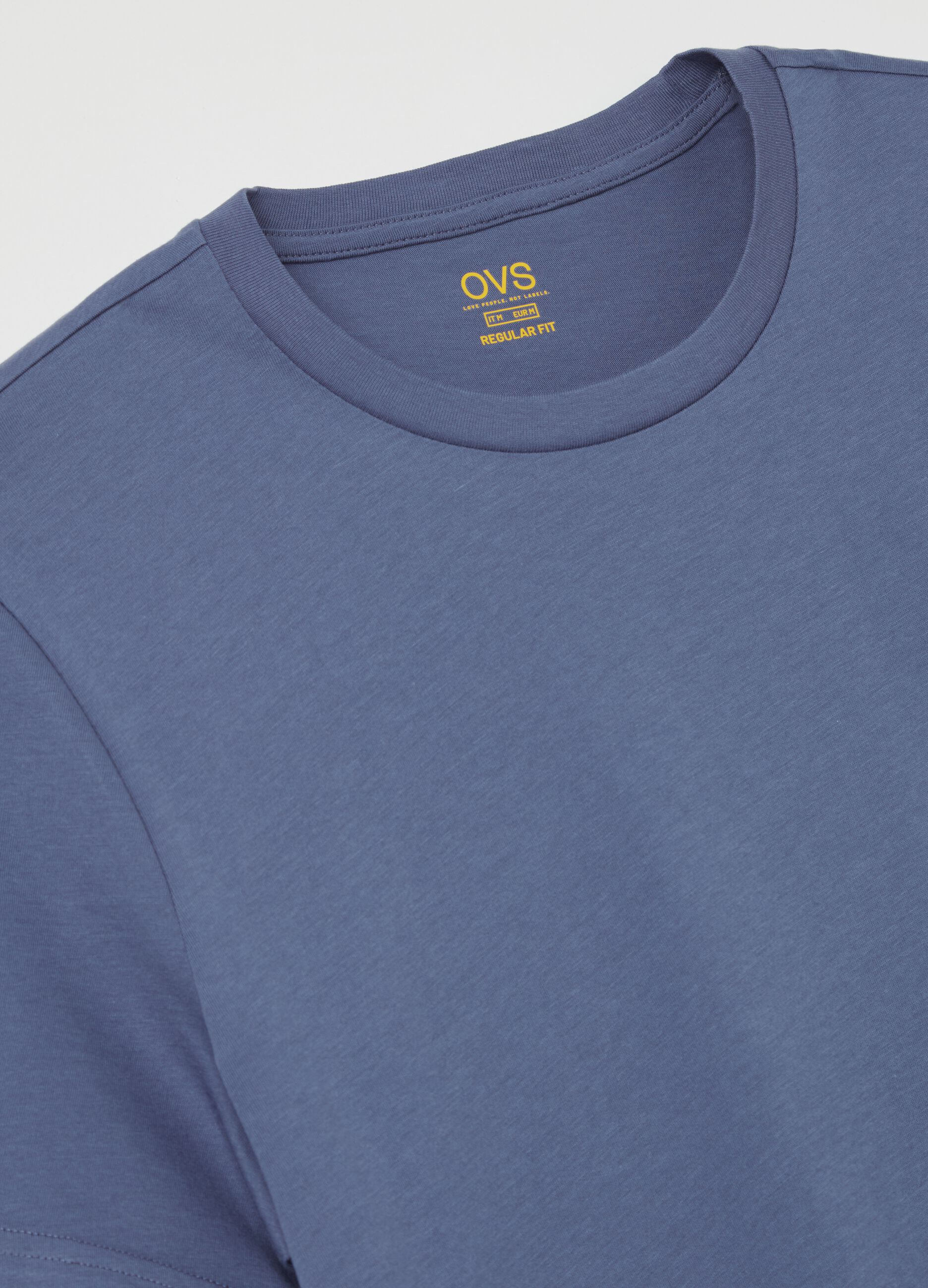 Regular-fit T-shirt in cotton