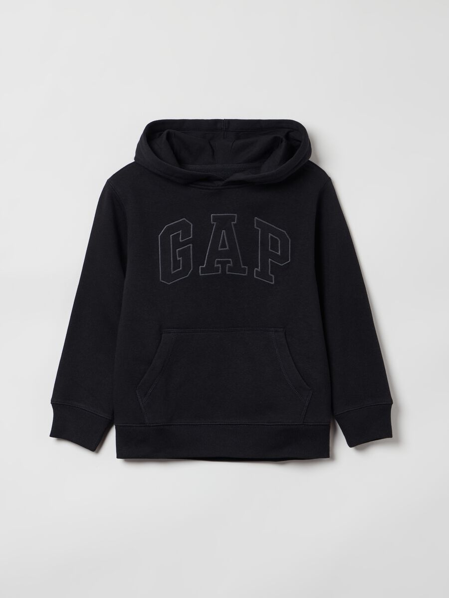 Hoodie with embroidered logo_0