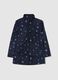 Short full-zip dressing gown with snowflakes print_4