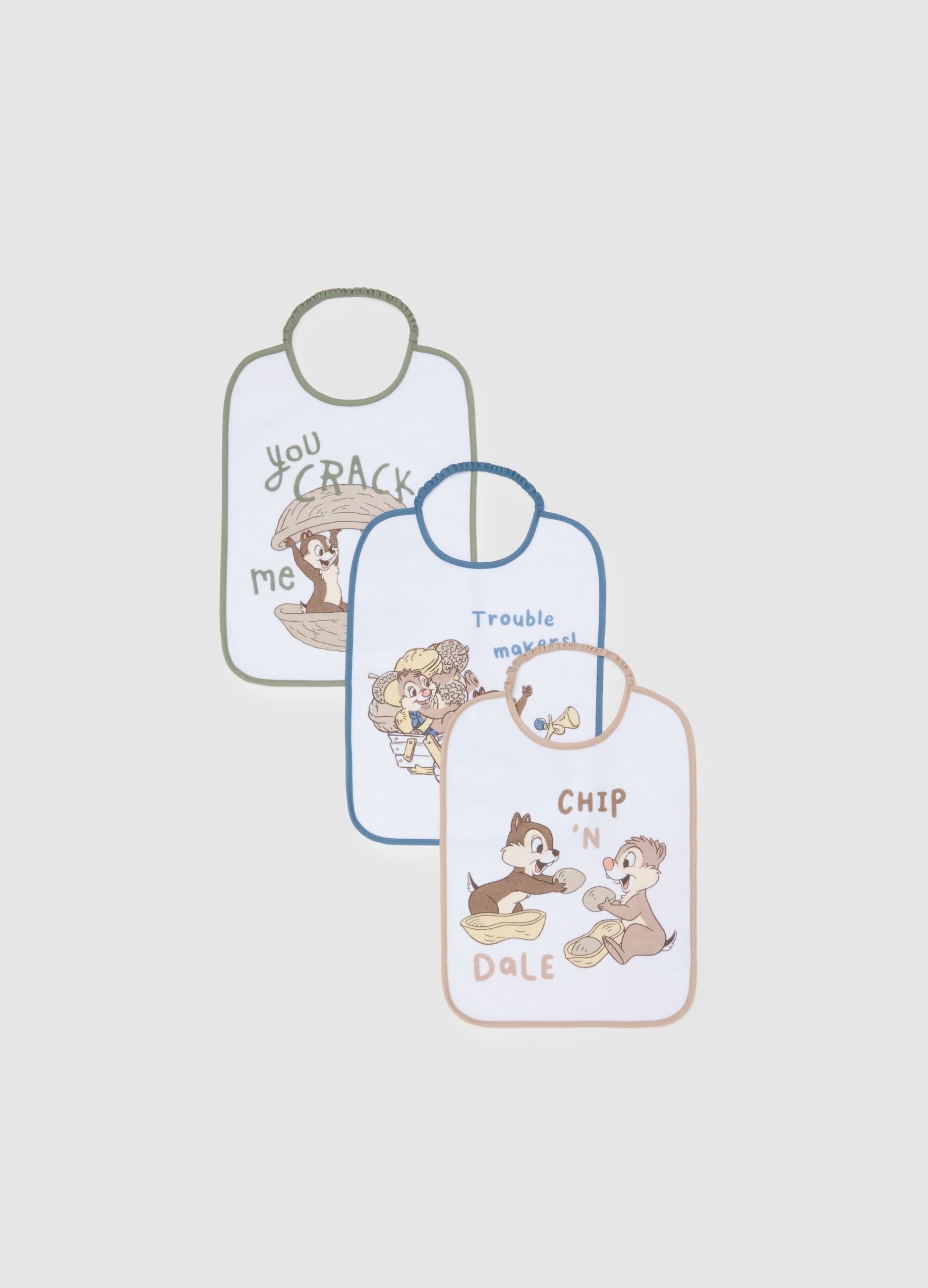 Multicolour Terry Bibs for Newborns