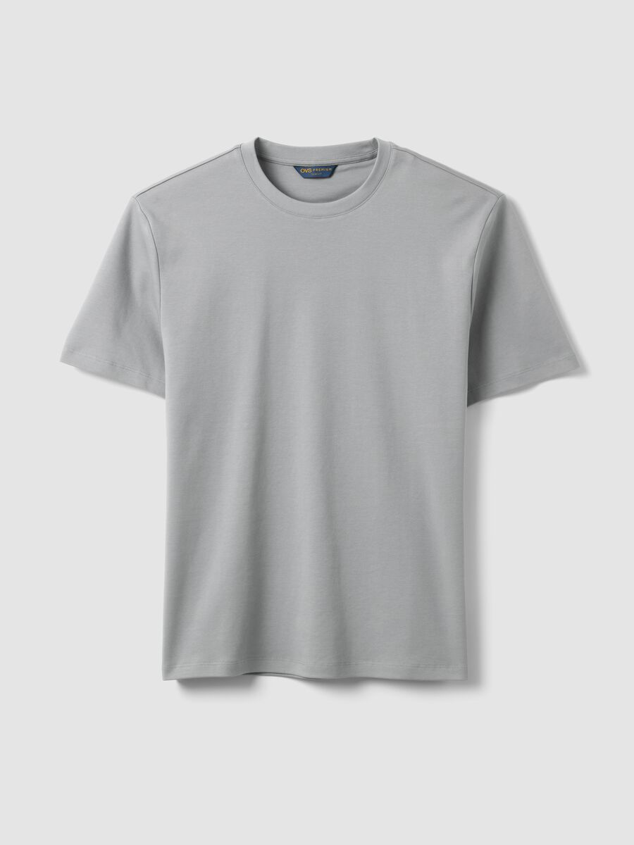 Light Blue Pure Cotton T-shirt_4