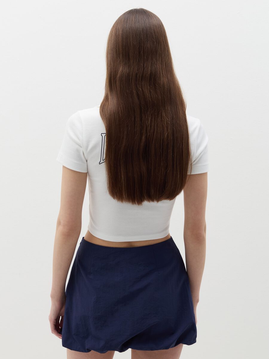 T-shirt with polo neck_3