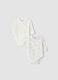 2-pack white organic cotton crew-neck bodysuits_0