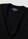 Black viscose-blend V-neck cardigan, regular fit_6