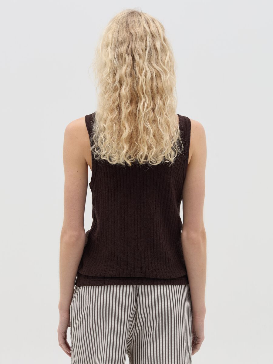 Tank top with striped motif_3