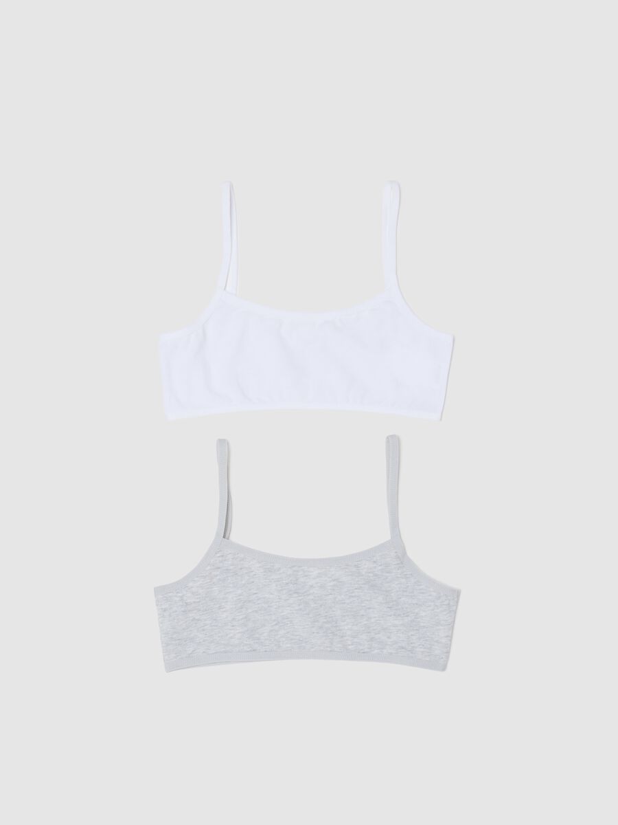 Bipack top intimi in cotone stretch_0