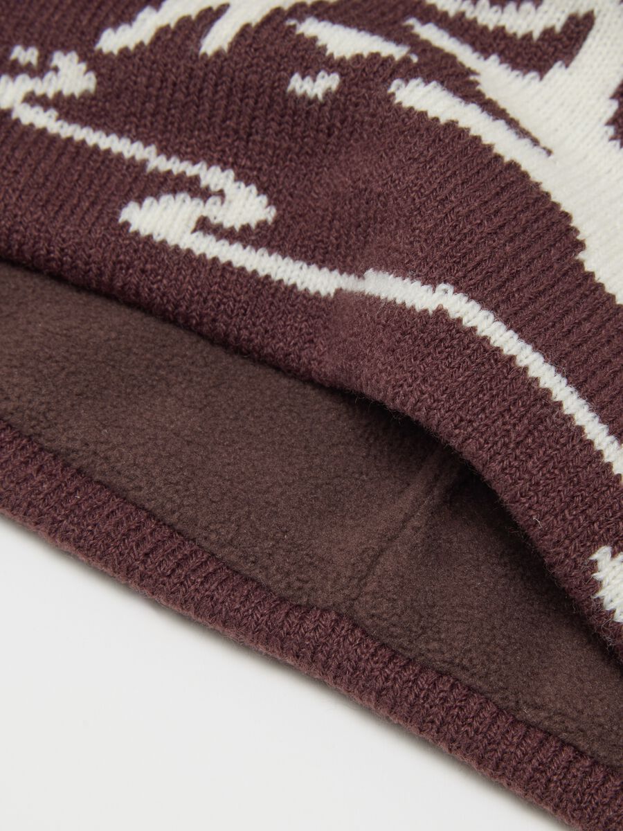 Jacquard band with contrasting graphic pattern ALTAVIA WITH DEBORAH COMPAGNONI_1