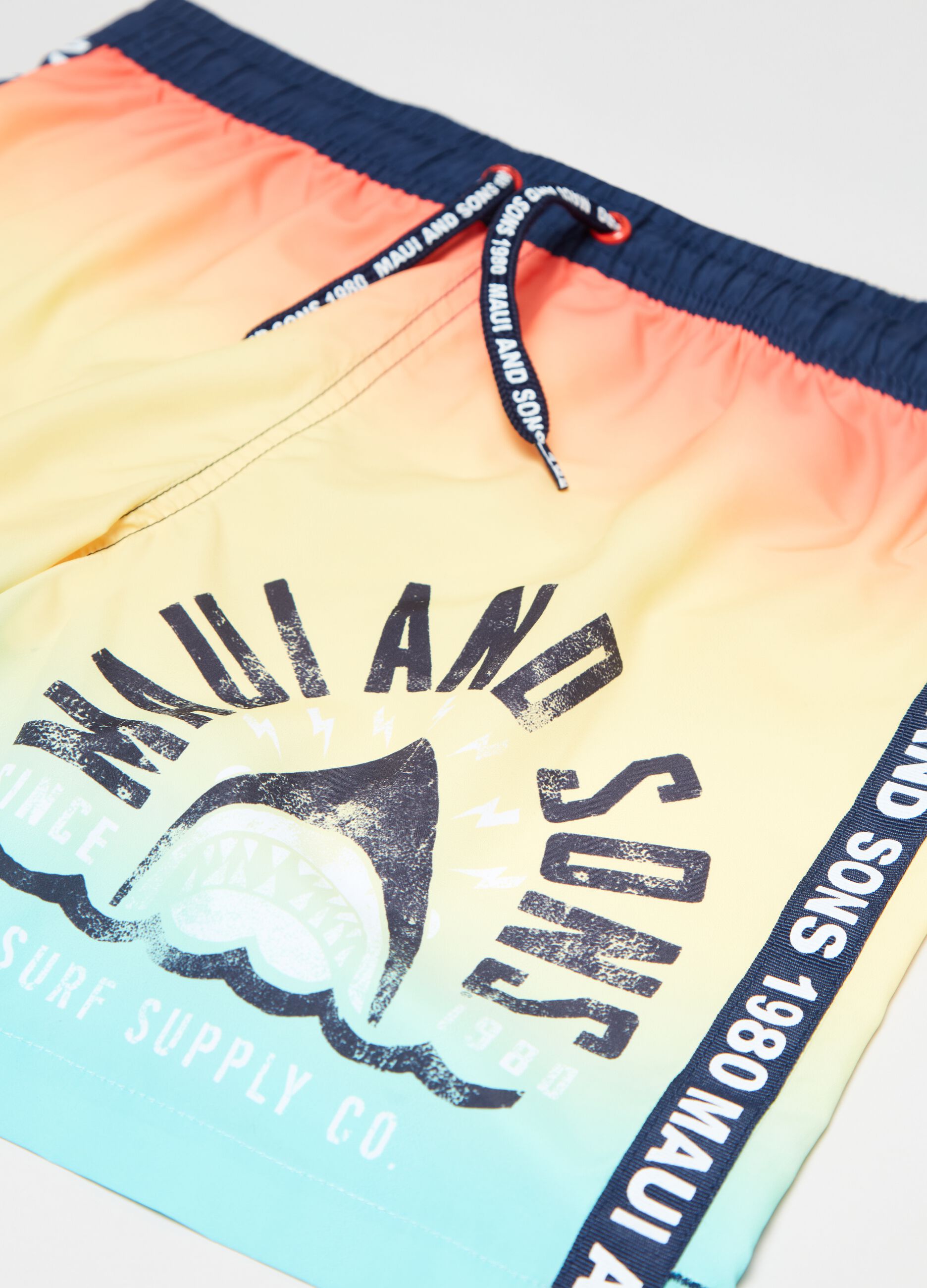 Costume boxer con stampa Maui and Sons_2