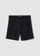 Blue organic cotton shorts_0