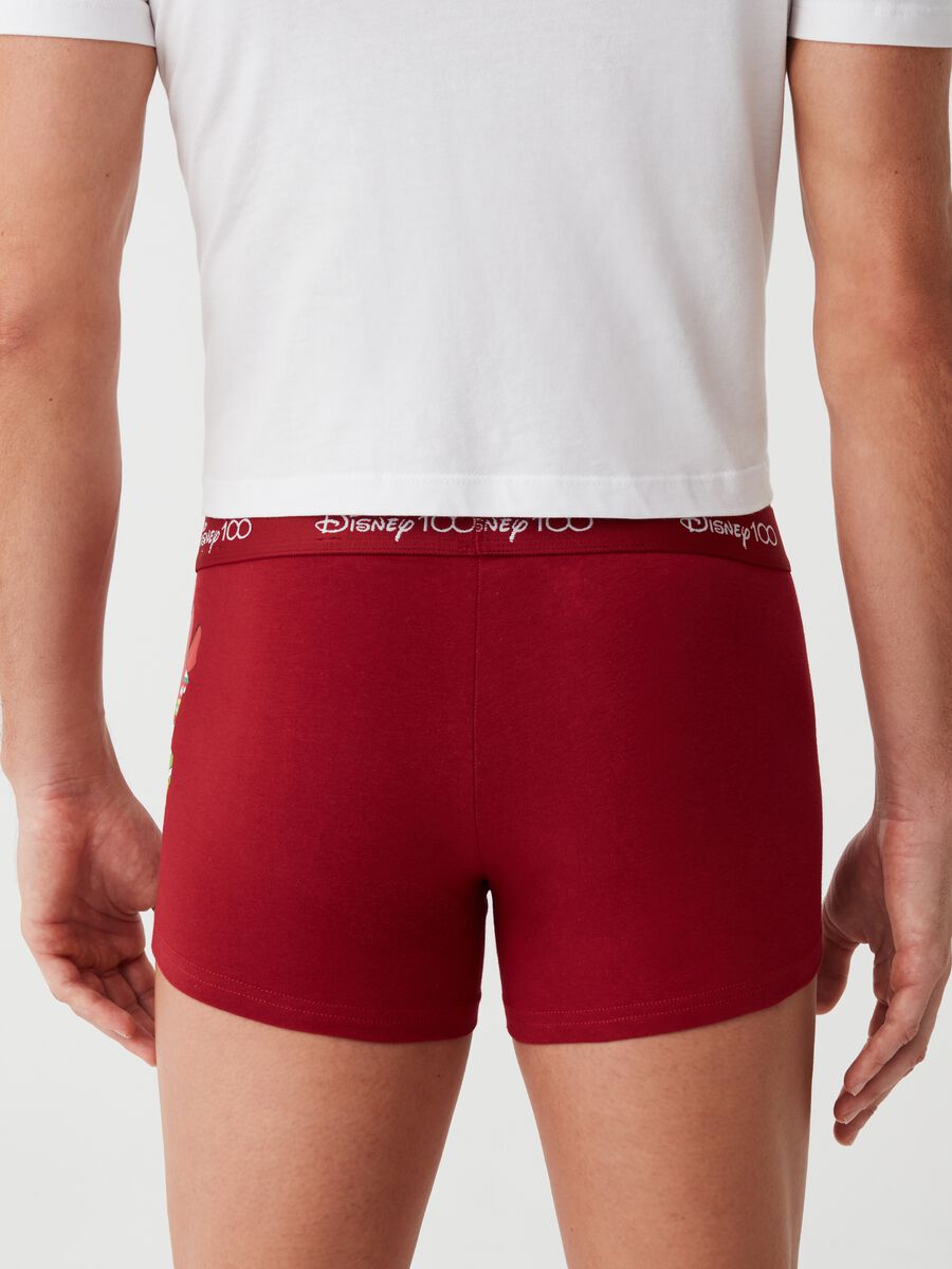 Boxer con stampa Natale Topolino_2