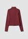 Red fitted full-zip jacket in stretch fabric &ndash; ALTAVIA STUDIO_5