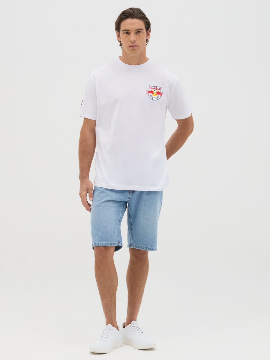 Red Bull New York white T-shirt in cotton_1