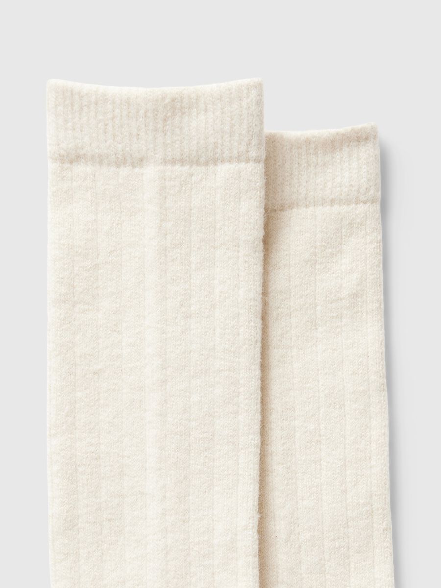 Midi socks with flat ribbing_1
