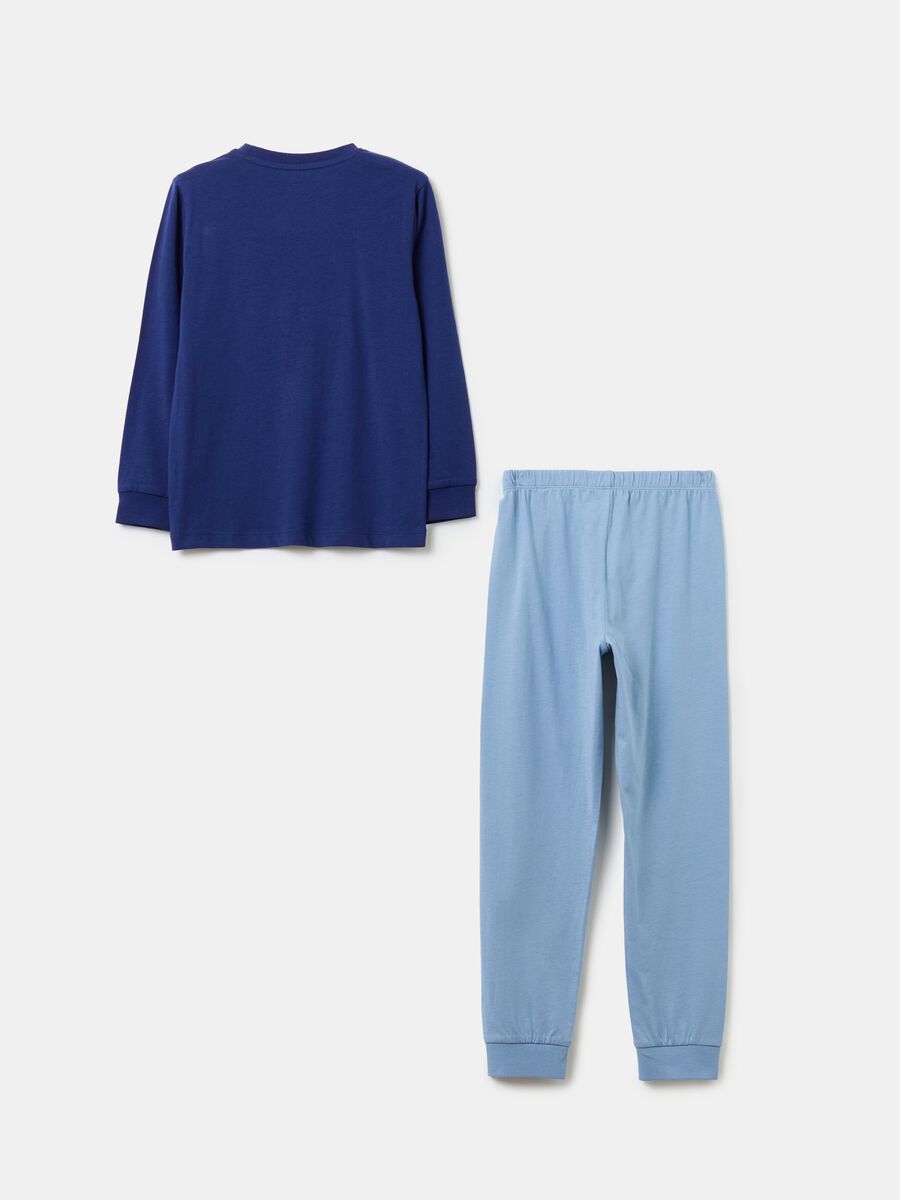 Organic cotton pyjamas with print_1