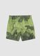 Green boys&rsquo; swim shorts with dinosaur print_1