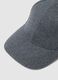 Grey Wool Blend Hat_1