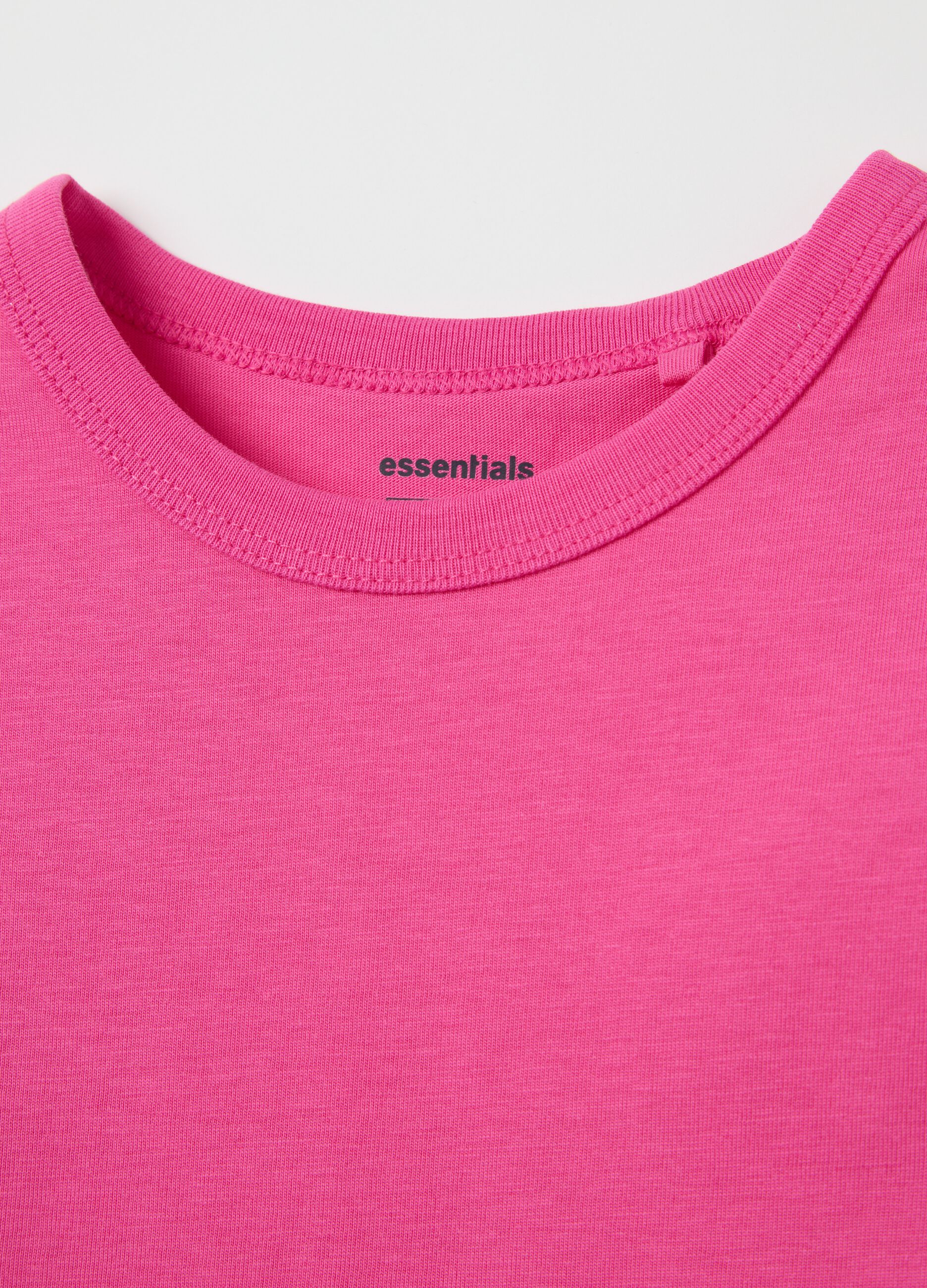 Pink organic cotton T-shirt OVS Kids