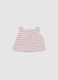 Multicolour Striped Baby Hat in Stretch Cotton_0