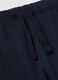 Children's blue pure cotton trousers regular fit_2