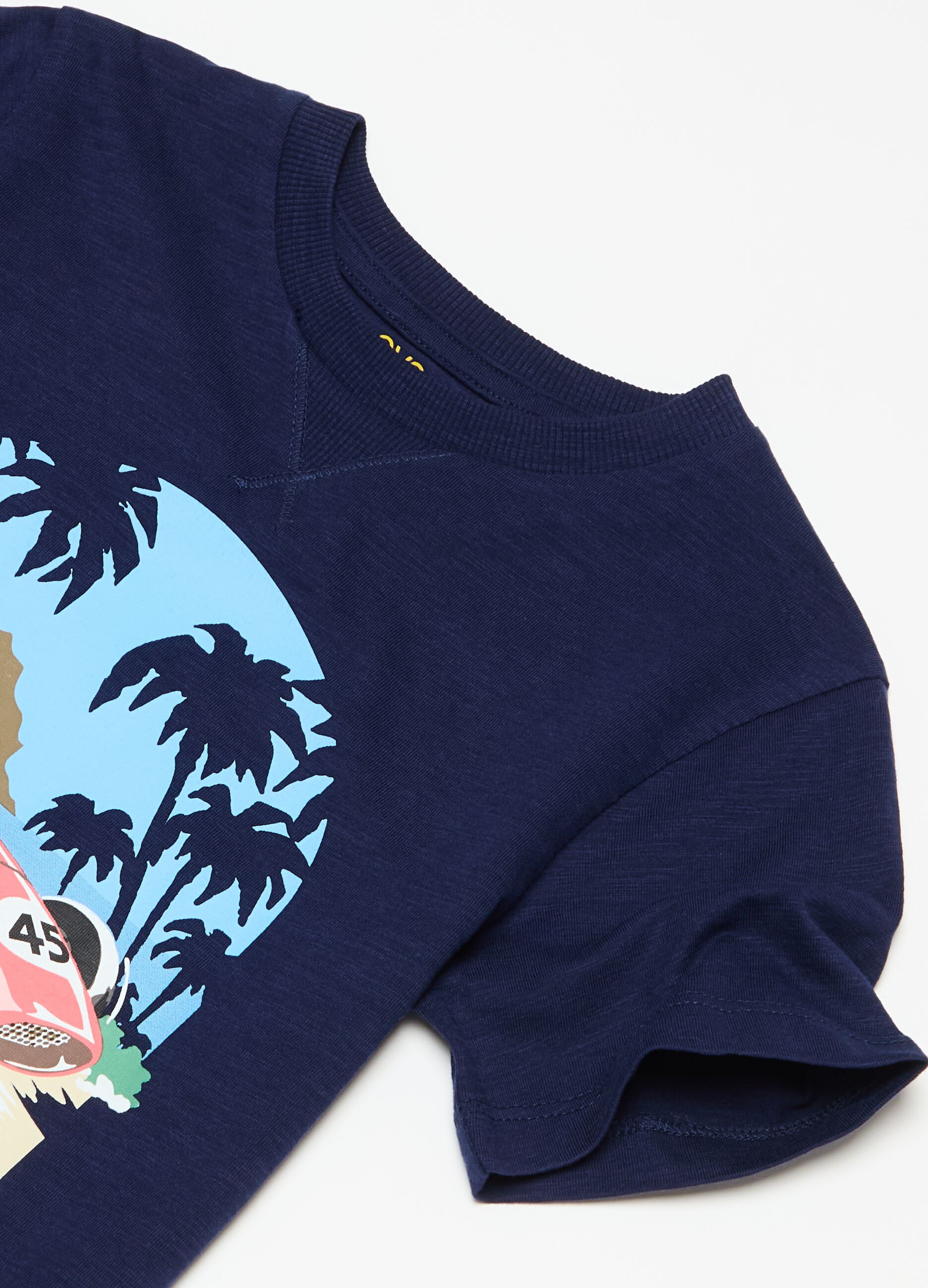T-shirt in cotone con stampa