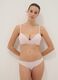 Slip a brasiliana in cotone elasticizzato rosa regular fit_0