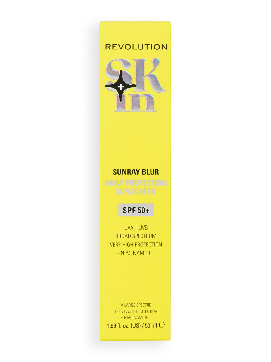 Revolution Skin Sunray Blur Daily Mattifying Moisturiser SPF 50+ with Niacinamide_0