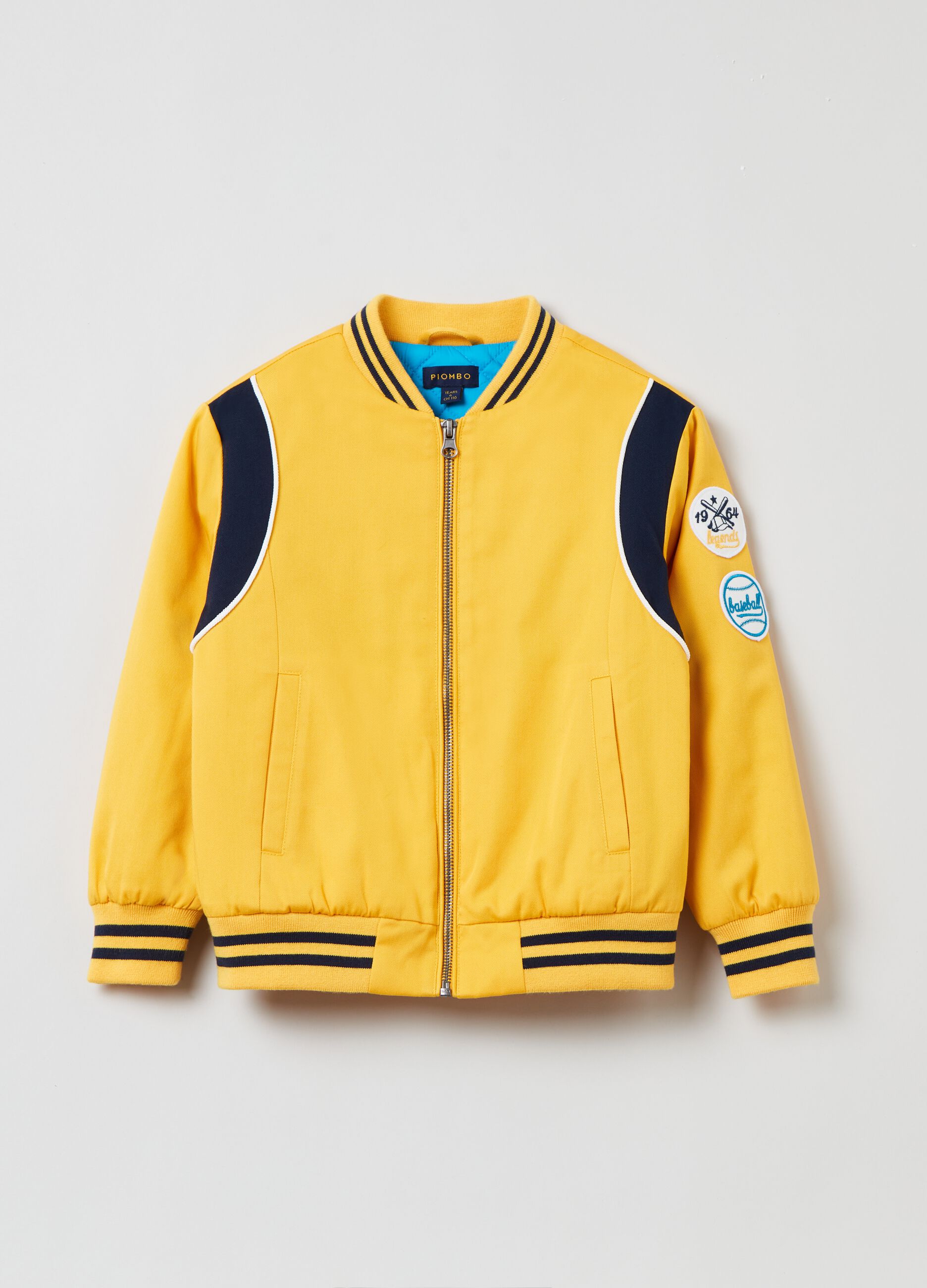 Giacca varsity con patch_0