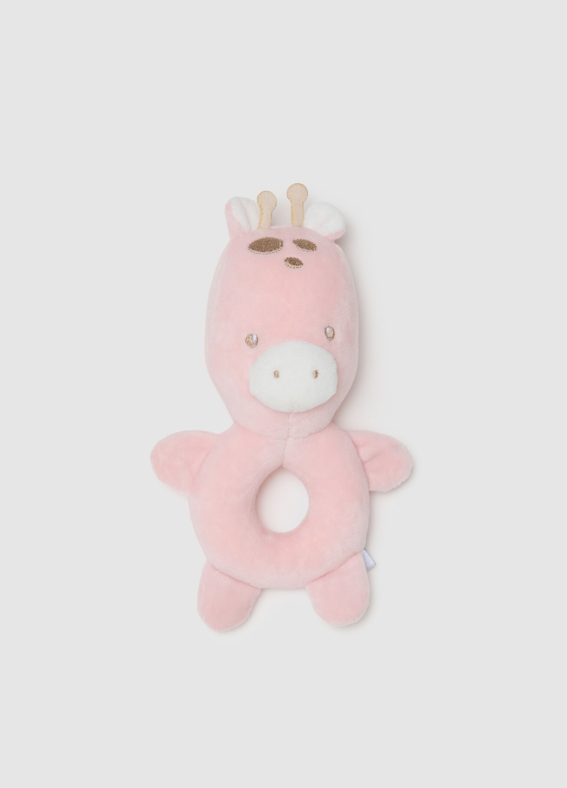 Soft Pink Fabric Toy for Baby Girls