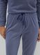 Blue cotton pyjama trousers_3