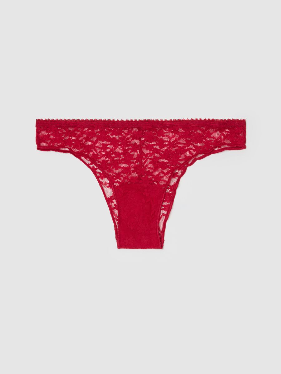 Brazilian-cut briefs in floral lace_4