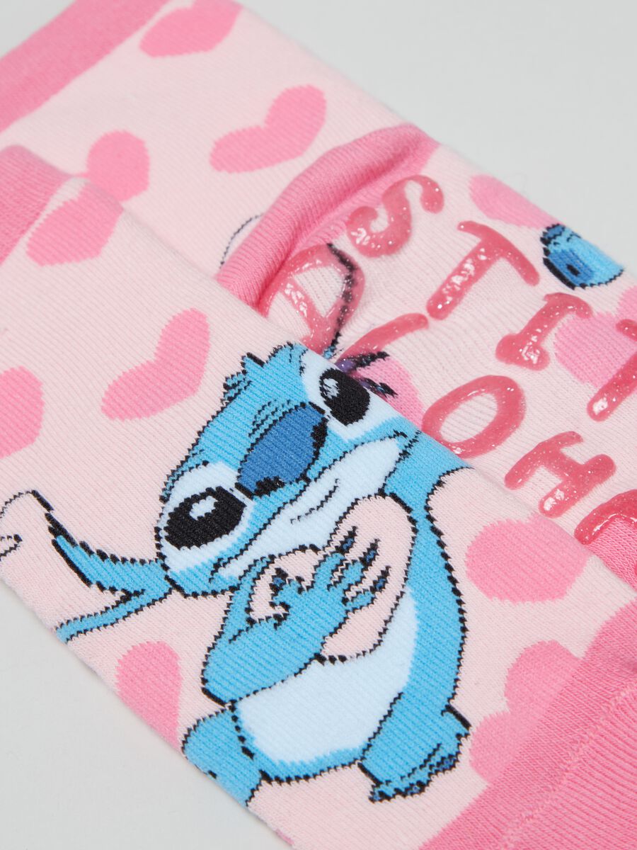 Calze antiscivolo con disegno Stitch_2