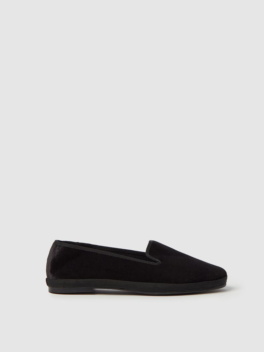 Velvet Friulian slippers_1