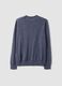 Grey crew-neck pure merino wool jumper, regular fit_6