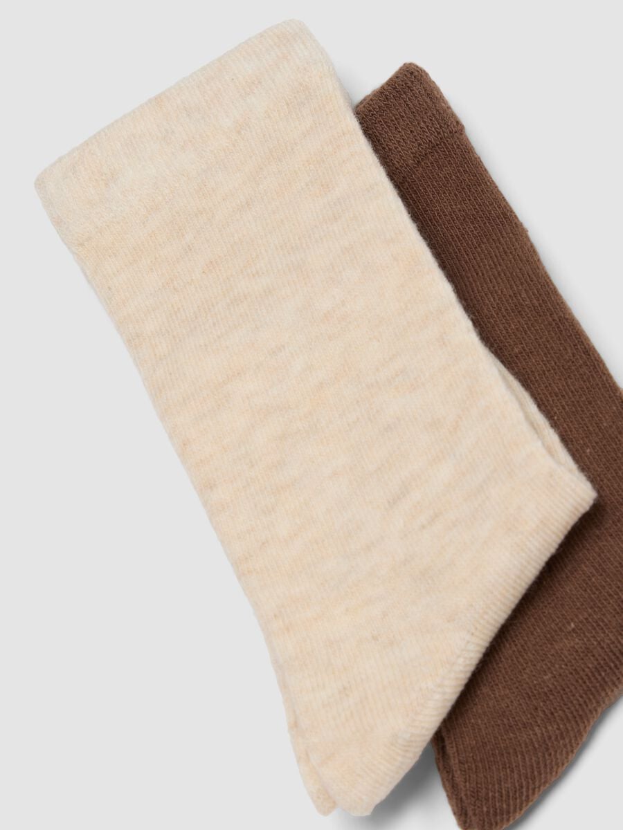 Tripack di calze lunghe multicolor in cotone organico elasticizzato_1