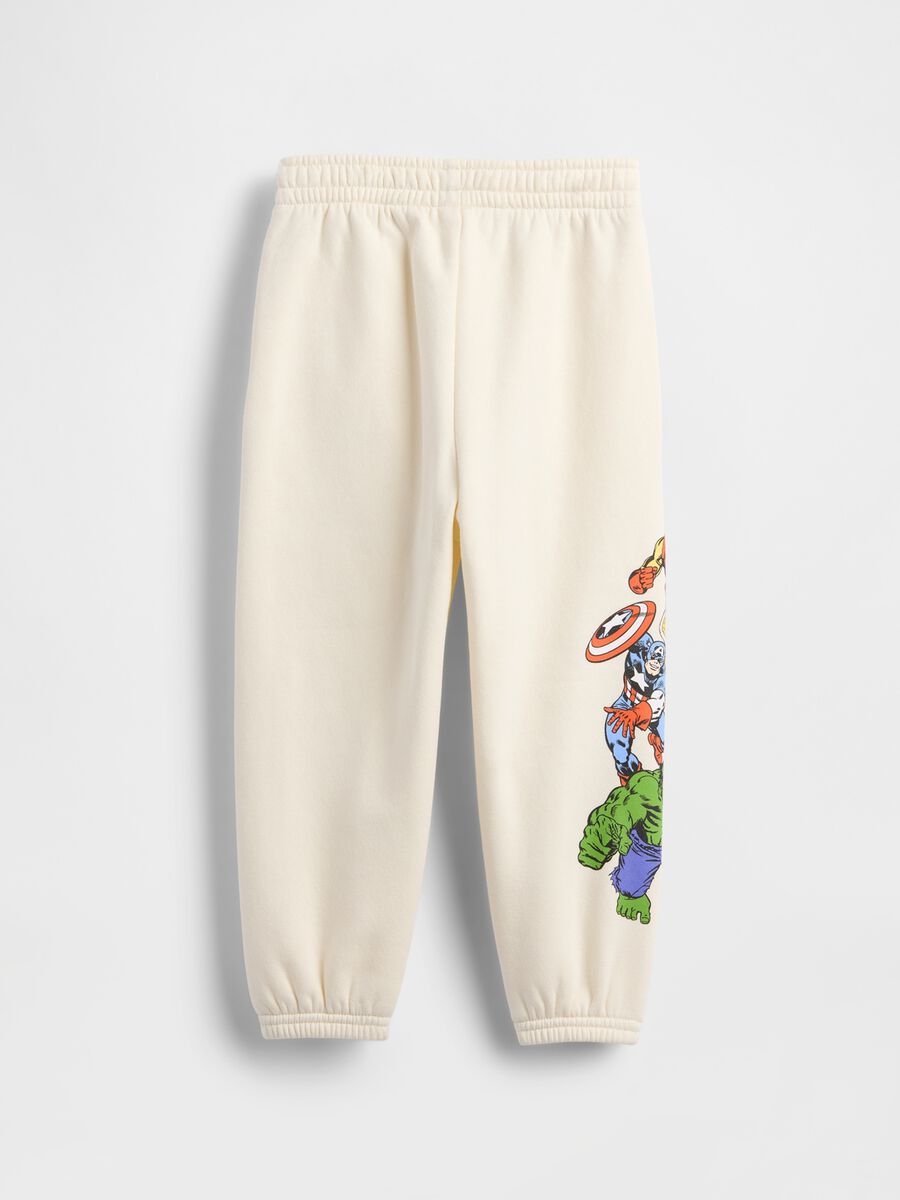 White Trousers with Print_1