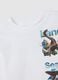 Children's pure cotton white regular fit T-shirt with Jurassic World print_3